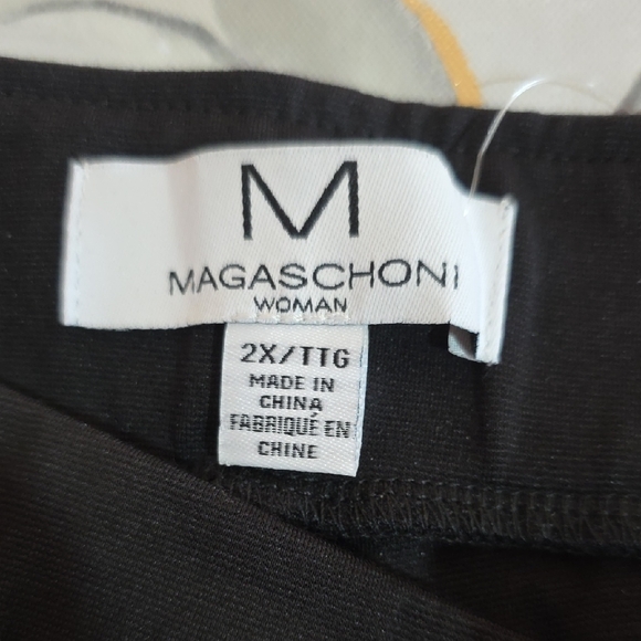 Magaschoni Black Embellished Pants - Picture 5 of 12